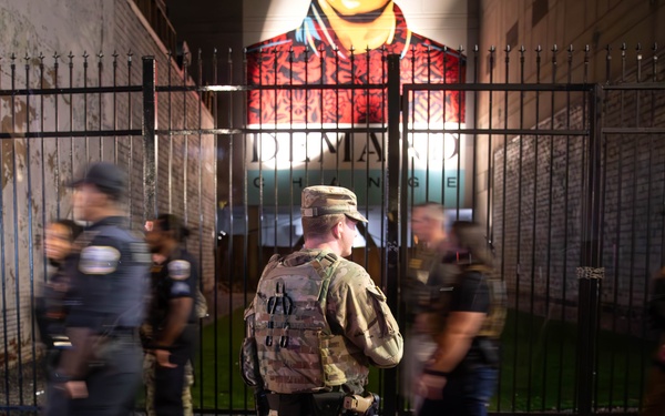 Guard members from six states, D.C. on duty in Washington in support of local, fed authorities