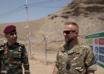 Joint Operation Coalition Advisory Team meets with Ministry of Peshmerga Affairs leadership in Ammo Warehouse Key Leadership Engagement meeting