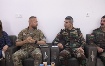 Joint Operation Coalition Advisory Team meets with Ministry of Peshmerga