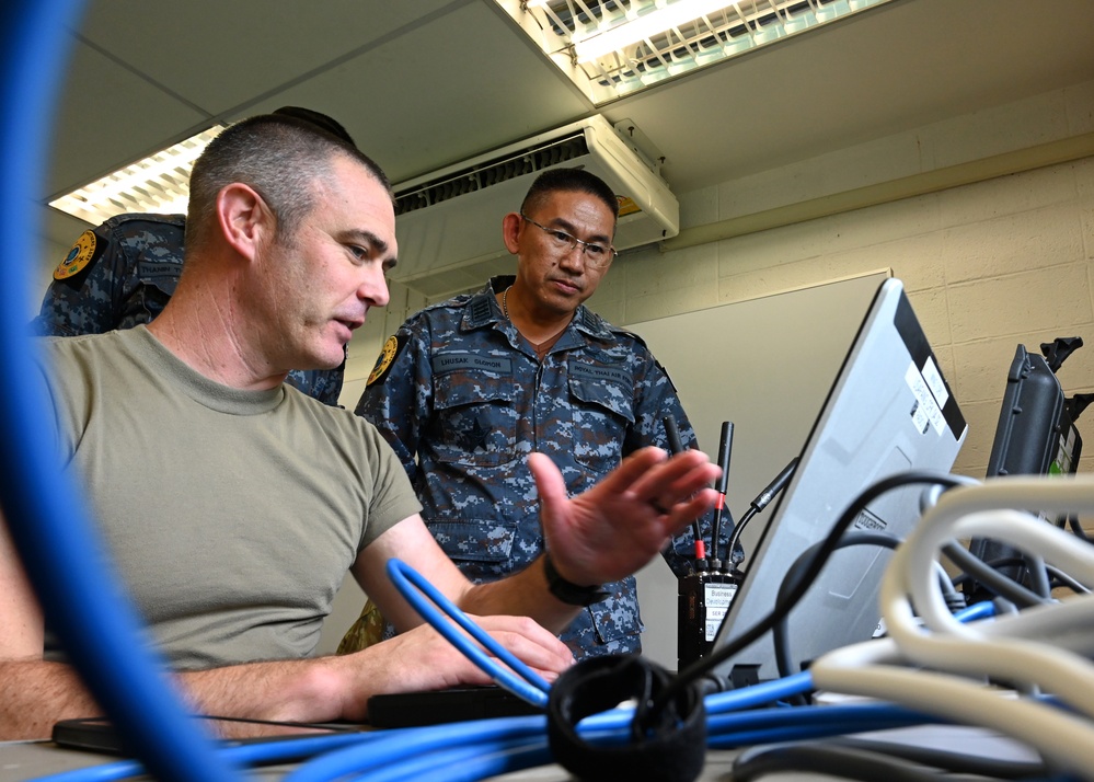 Connecting Forces: U.S., Thai Airmen Bridge Communications for Joint Readiness