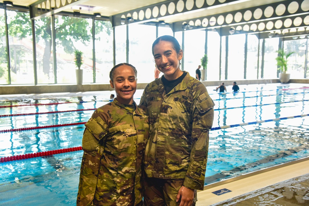 7th Army NCOA Participates in Ruck and Swim for GAFPB