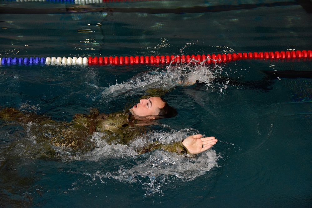 7th Army NCOA Participates in Ruck and Swim for GAFPB