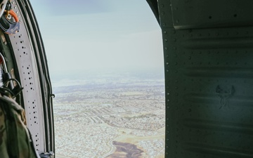 3rd Battalion, 227th Aviation Regiment Commander visits US Forest Service Headquarters