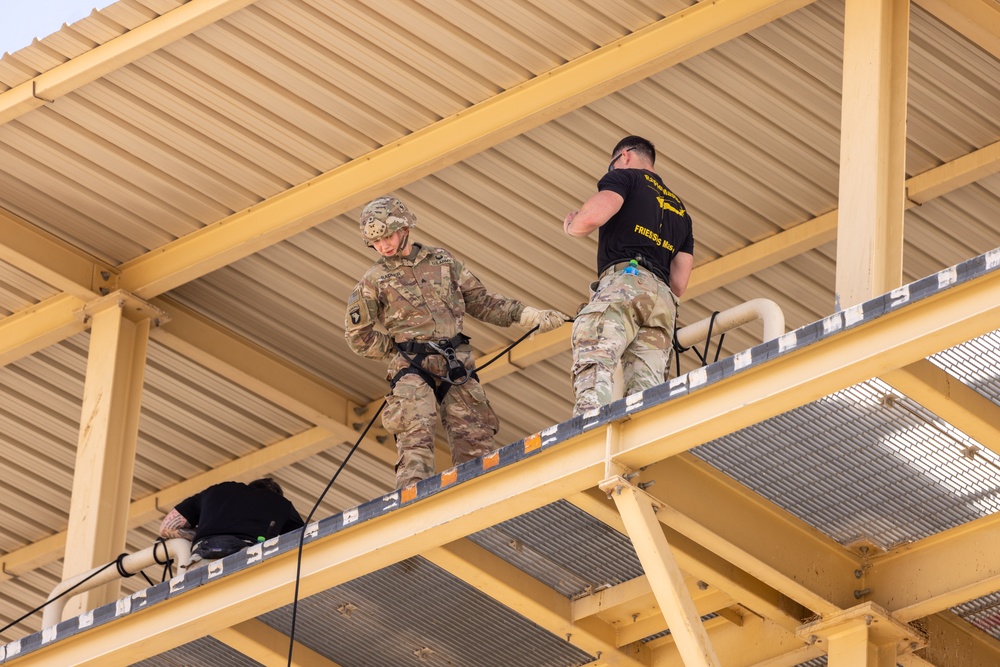 TSAAS Cadre Trains Soldiers