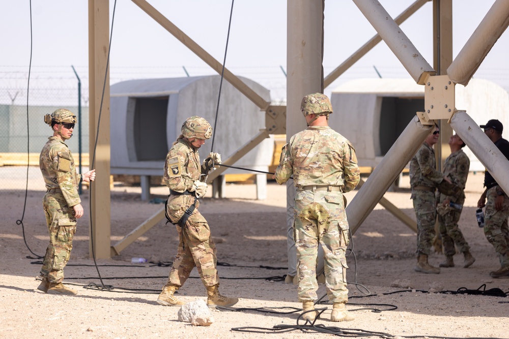 TSAAS Cadre Trains Soldiers