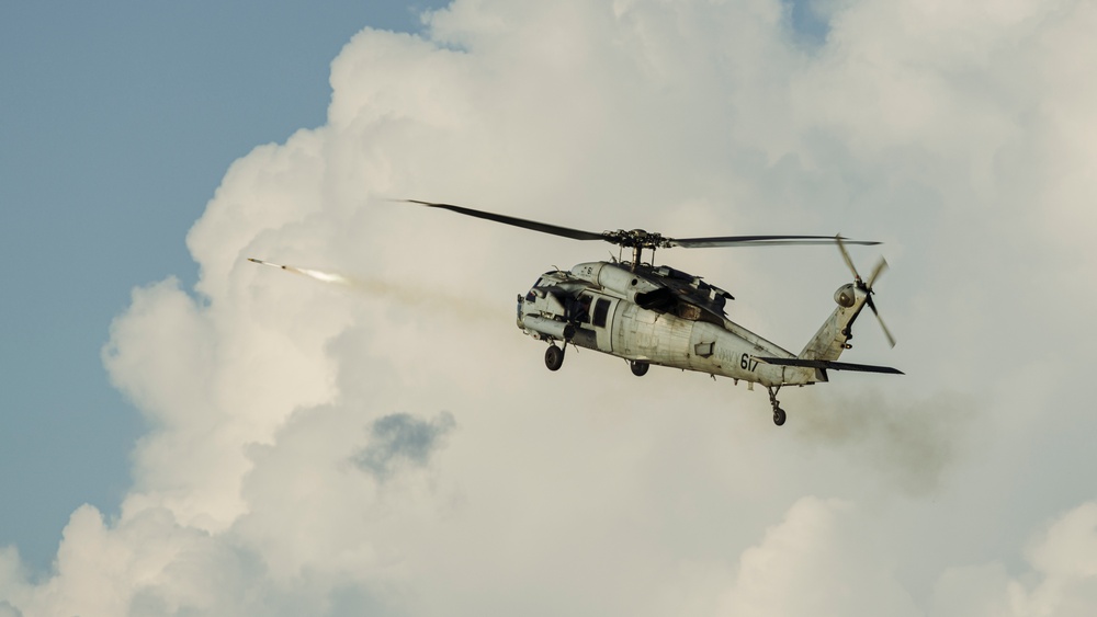 HSC-12 Conducts Live-Fire Exercise