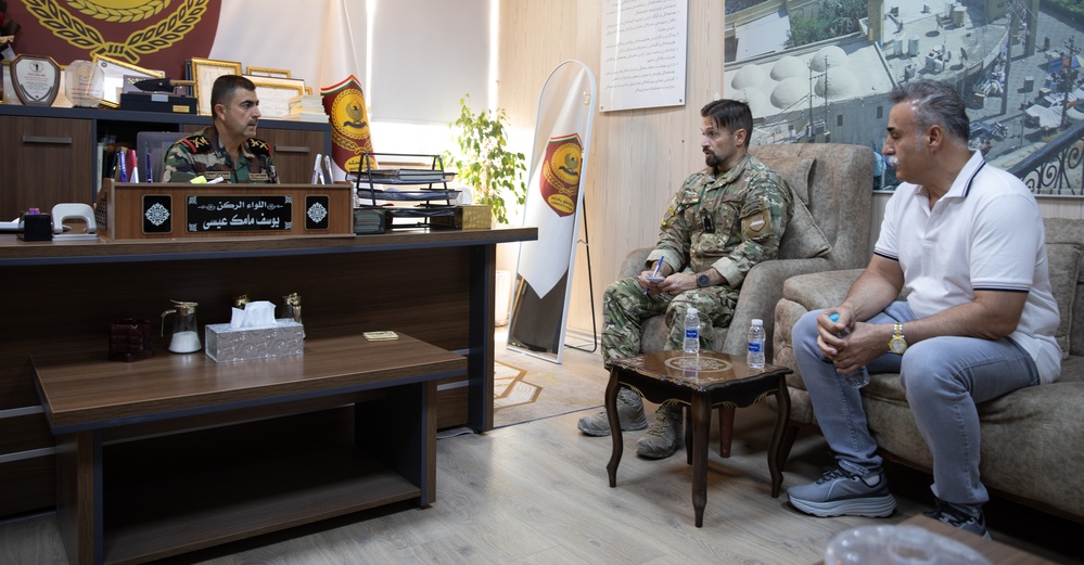 Key Leader Meeting at the Ministry of Peshmerga Observation Command