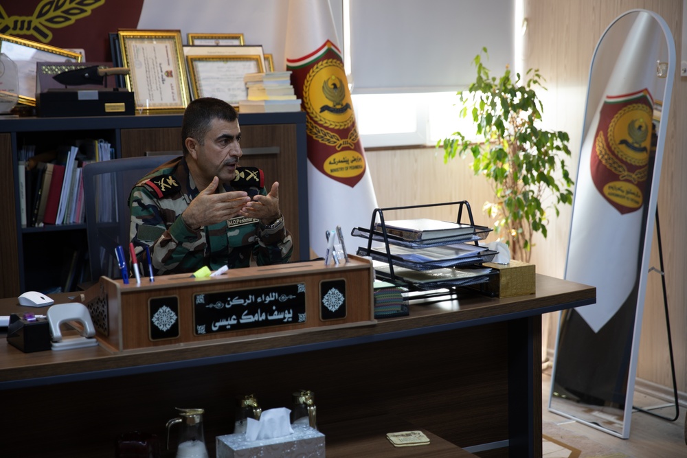 Key Leader Meeting at the Ministry of Peshmerga Observation Command