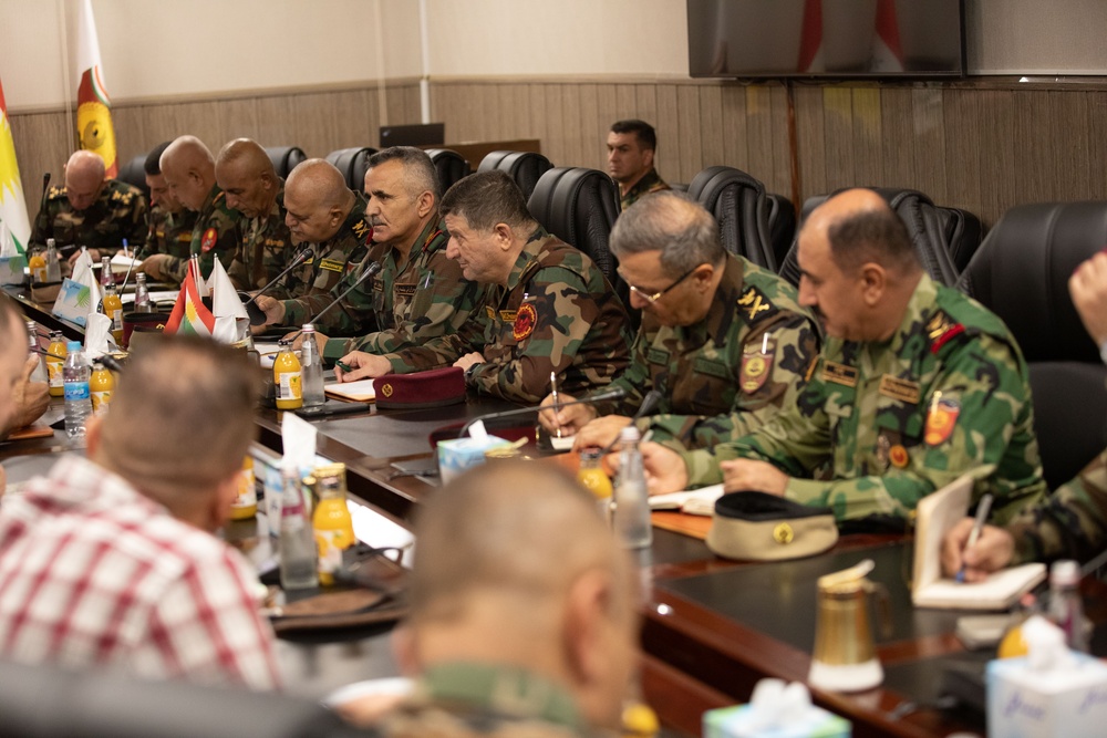 Coalition Forces and Ministry of Peshmerga Affairs Move Toward Validation Exercise