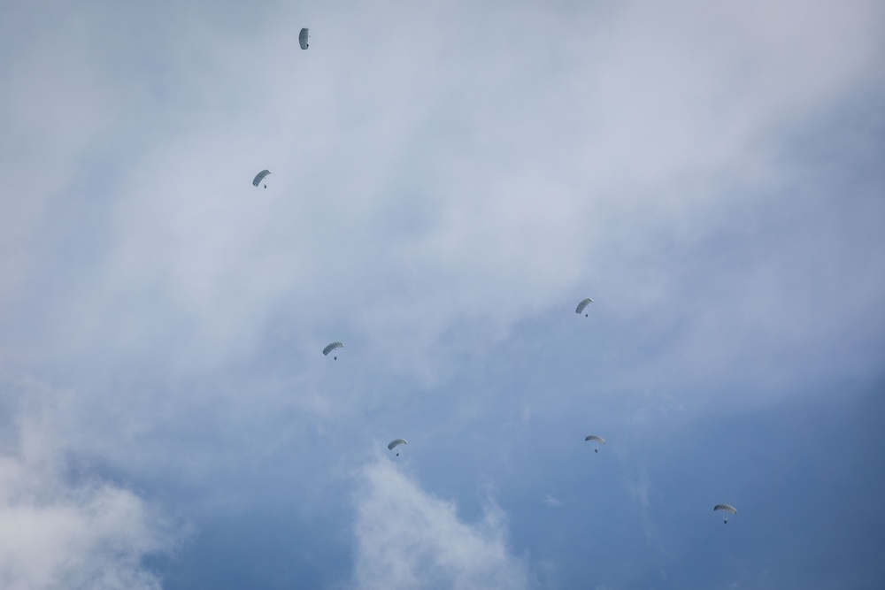 Super Garuda Shield 25- U.S. Air Force Special Tactics Airmen HALO Jump