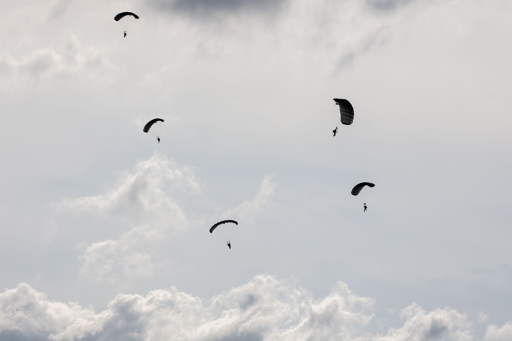 Super Garuda Shield 25- U.S. Air Force Special Tactics Airmen HALO Jump