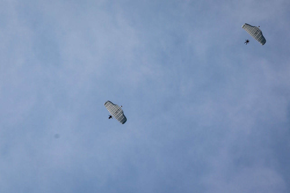 Super Garuda Shield 25- U.S. Air Force Special Tactics Airmen HALO Jump