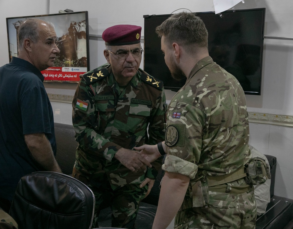 Coalition Forces instruct Information Operations Class