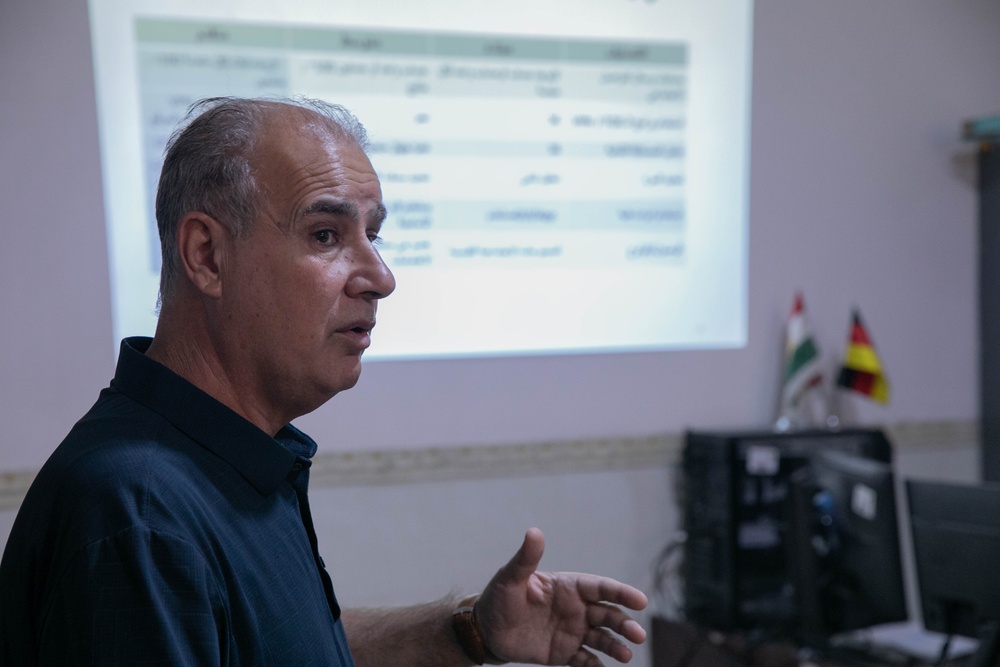 Coalition Forces instruct Information Operations Class