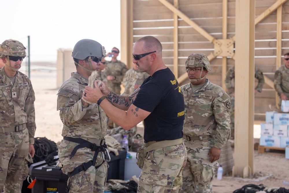 TSAAS Cadre Trains Soldiers