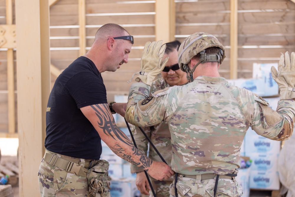 TSAAS Cadre Trains Soldiers