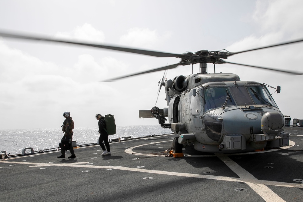 USS Fitzgerald Flight Quarters
