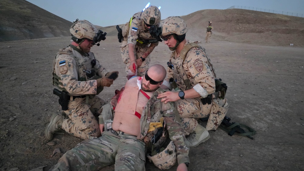 Estonians conduct Exfil Exercise