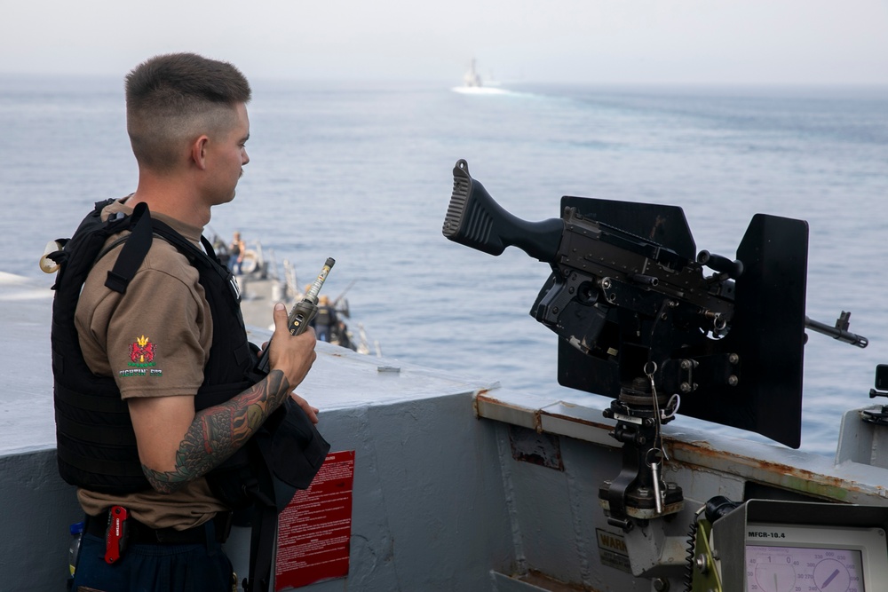 USS Fitzgerald Strait of Hormuz Transit
