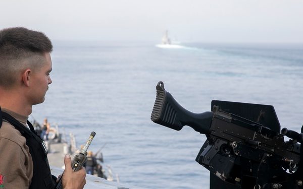 USS Fitzgerald Strait of Hormuz Transit