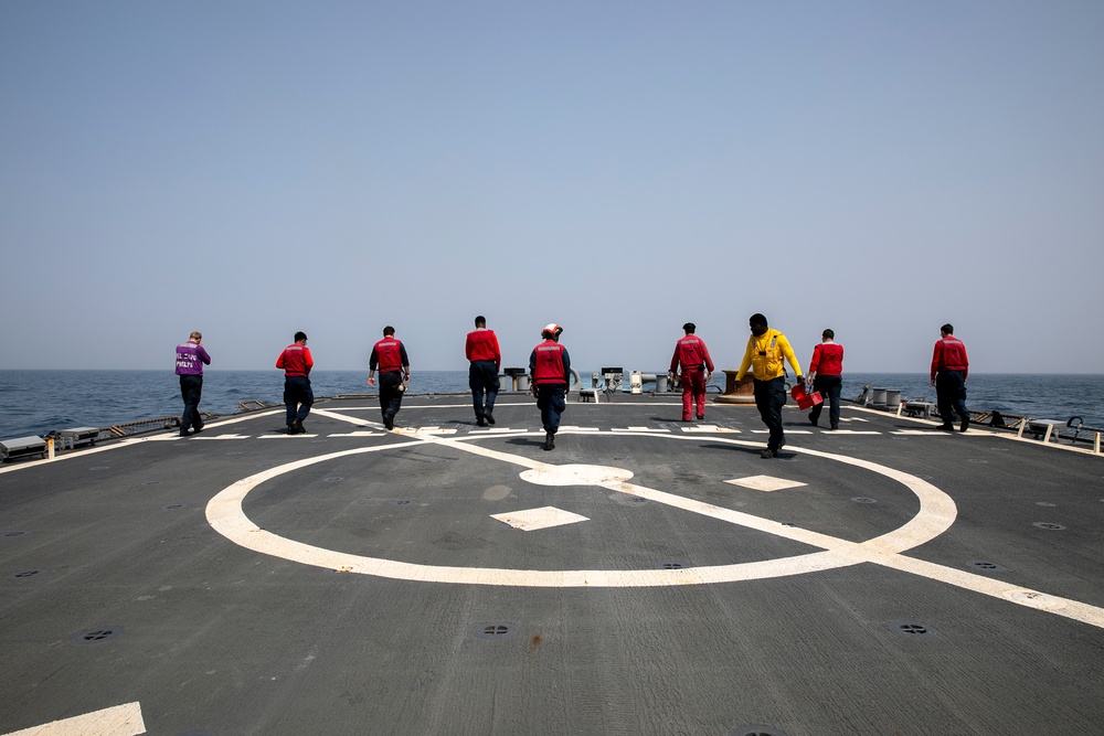 USS Fitzgerald Flight Quarters