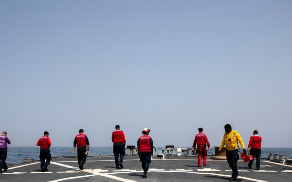 USS Fitzgerald Flight Quarters
