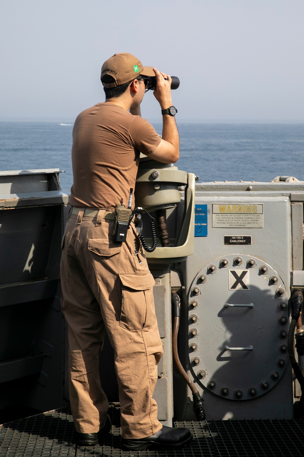 USS Fitzgerald Strait of Hormuz Transit