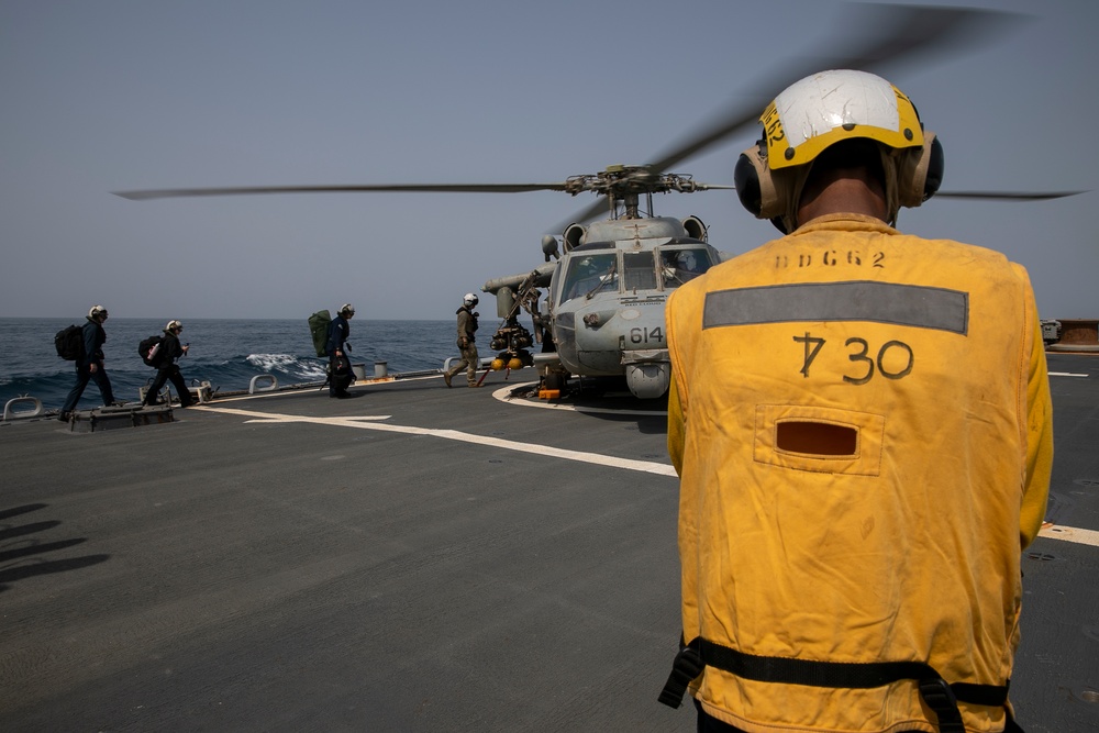USS Fitzgerald Flight Quarters