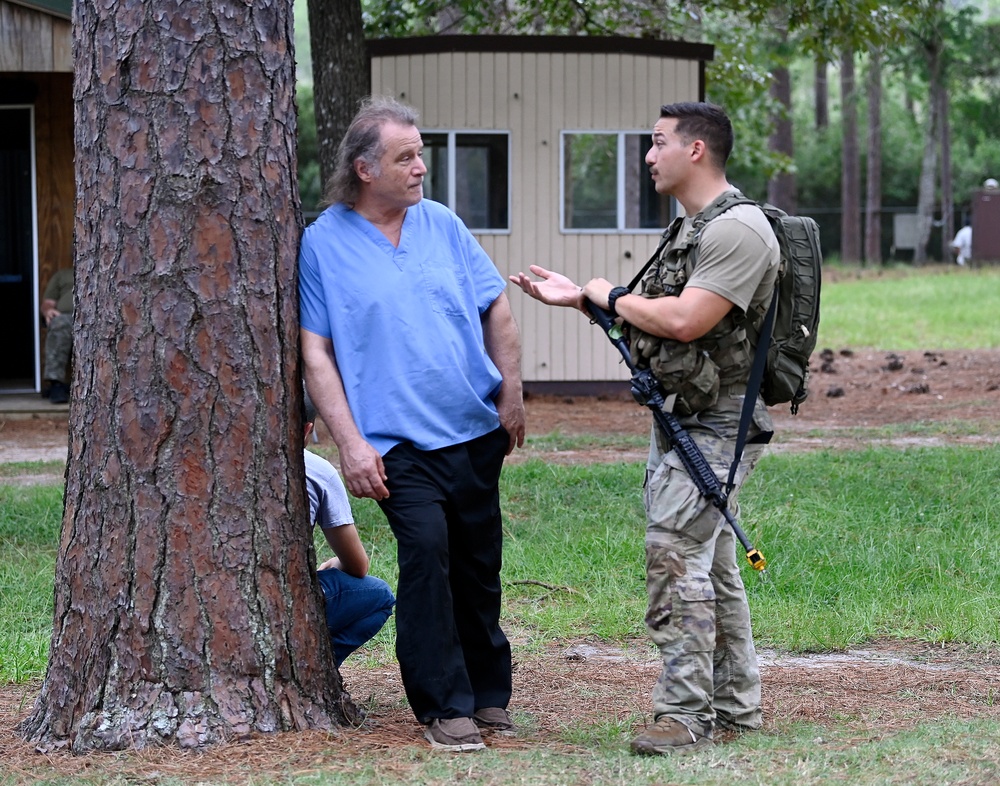 Civil Afffairs Students Take Part in Operation Sluss-Tiller Exercise