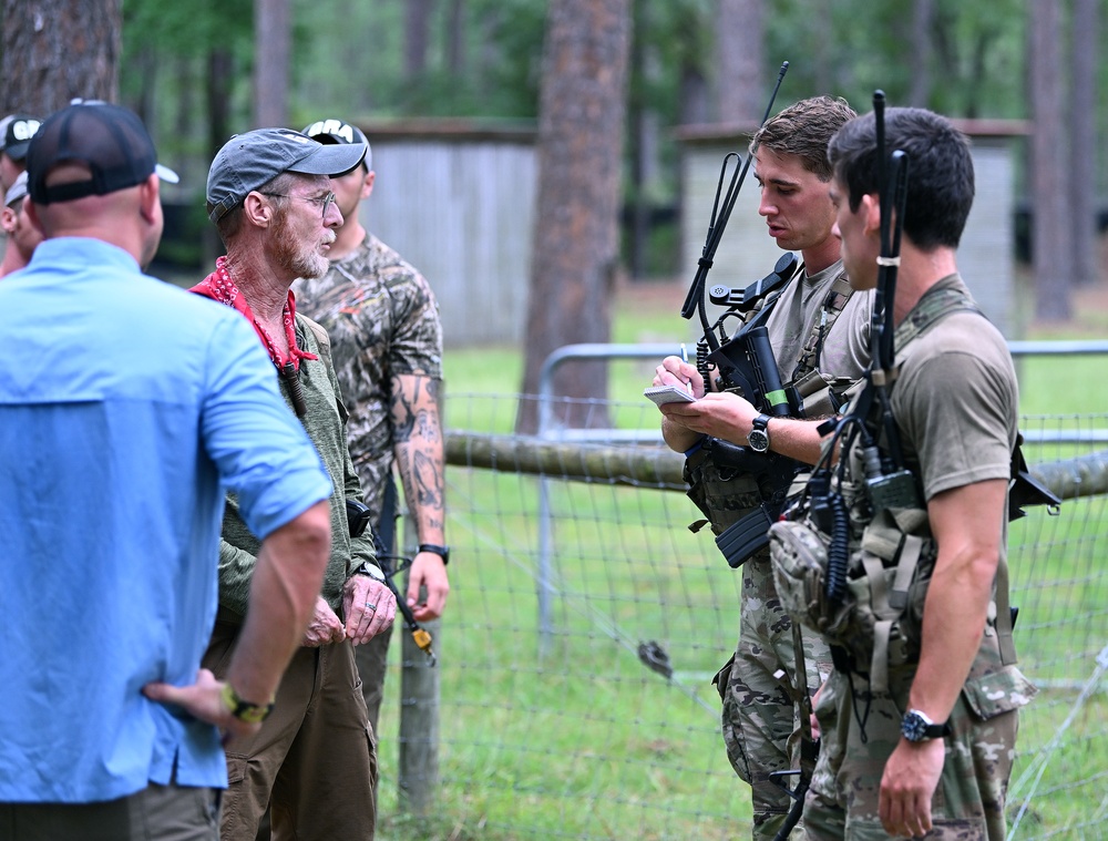 Civil Afffairs Students Take Part in Operation Sluss-Tiller Exercise