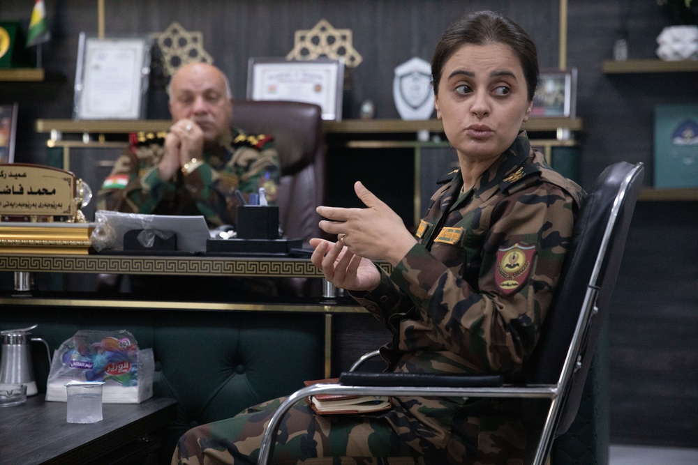 Joint Collision Advisory Team Meets with the Ministry of Peshmerga Affairs in Key Leadership Engagement