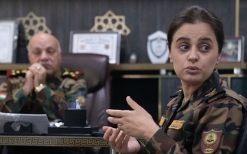Joint Collision Advisory Team Meets with the Ministry of Peshmerga Affairs in Key Leadership Engagement