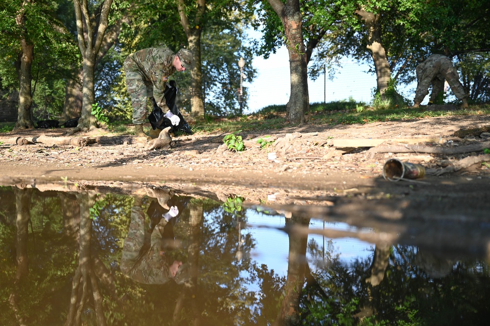 National Guard Soldiers support Safe and Beautiful effort in D.C.