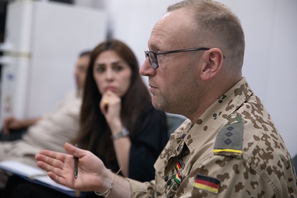 Joint Collision Advisory Team Meets with the Ministry of Peshmerga Affairs in Key Leadership Engagement