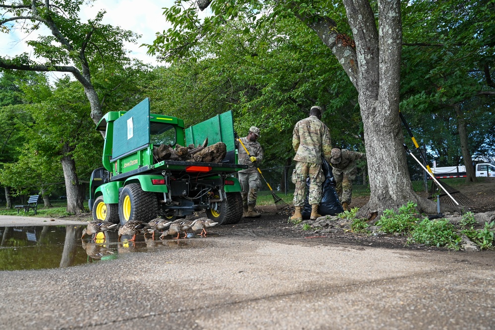 National Guard Soldiers support Safe and Beautiful effort in D.C.