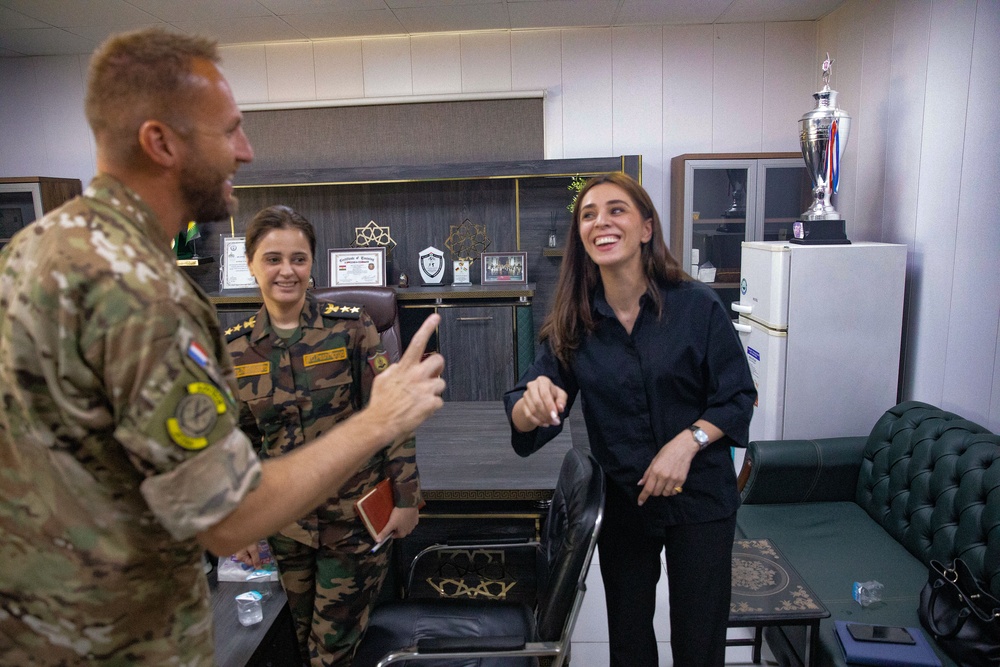 Joint Collision Advisory Team Meets with the Ministry of Peshmerga Affairs in Key Leadership Engagement