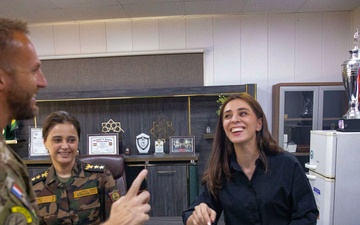 Joint Collision Advisory Team Meets with the Ministry of Peshmerga Affairs in Key Leadership Engagement