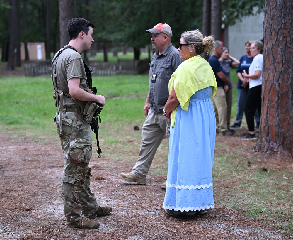 Civil Afffairs Students Take Part in Operation Sluss-Tiller Exercise