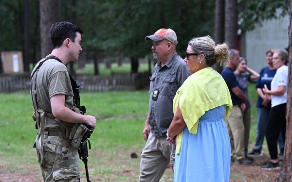 Civil Afffairs Students Take Part in Operation Sluss-Tiller Exercise