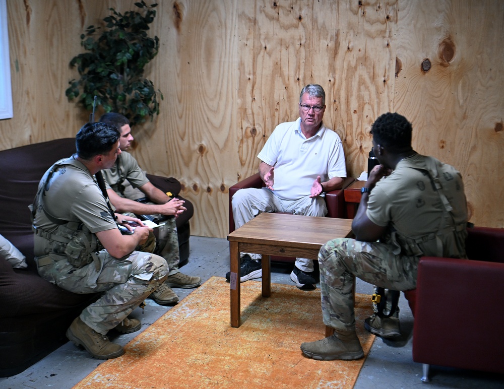 Civil Afffairs Students Take Part in Operation Sluss-Tiller Exercise
