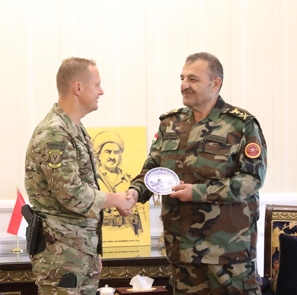 Key Leader Meeting with 1st Support Forces Command
