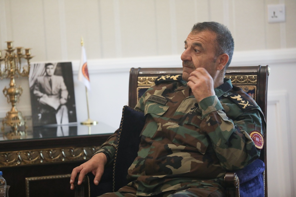 Key Leader Meeting with 1st Support Forces Command