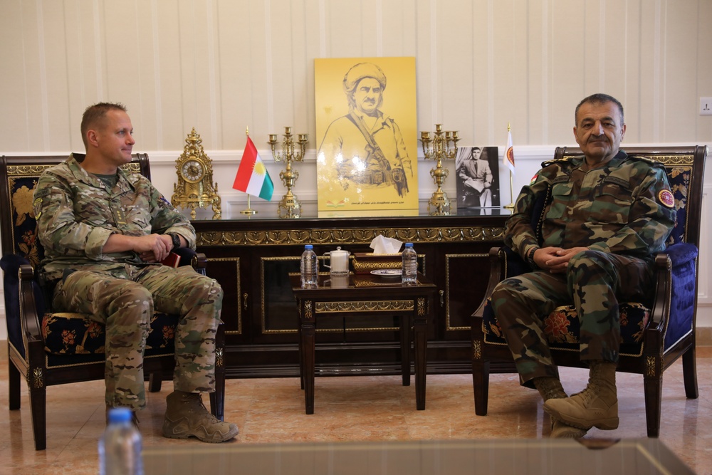 Key Leader Meeting with 1st Support Forces Command