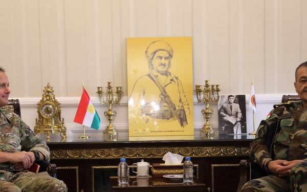 Key Leader Meeting with 1st Support Forces Command