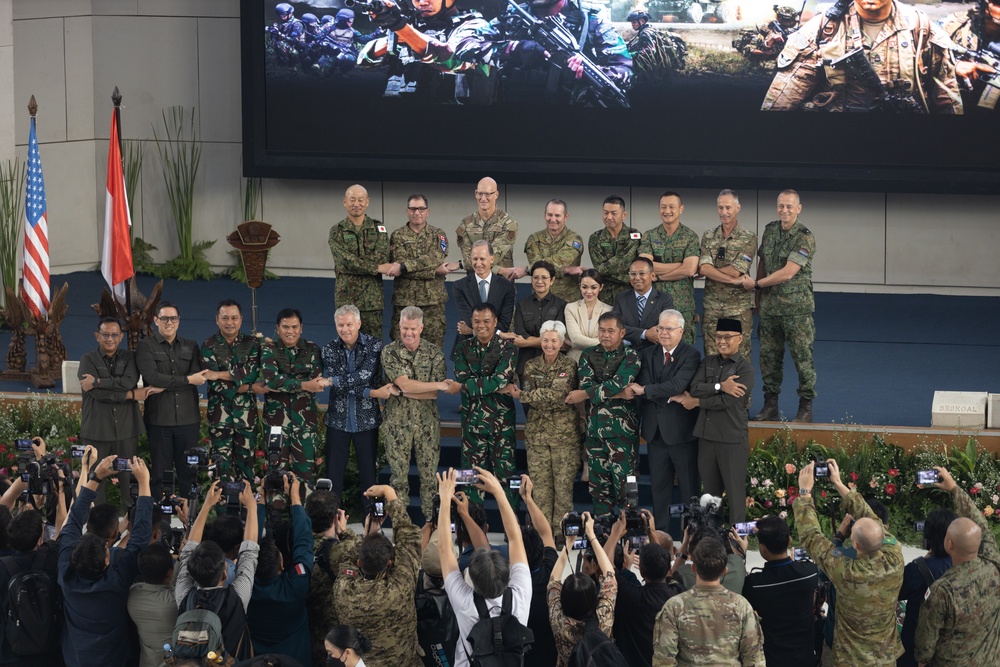 Super Garuda Shield 2025 opening ceremony