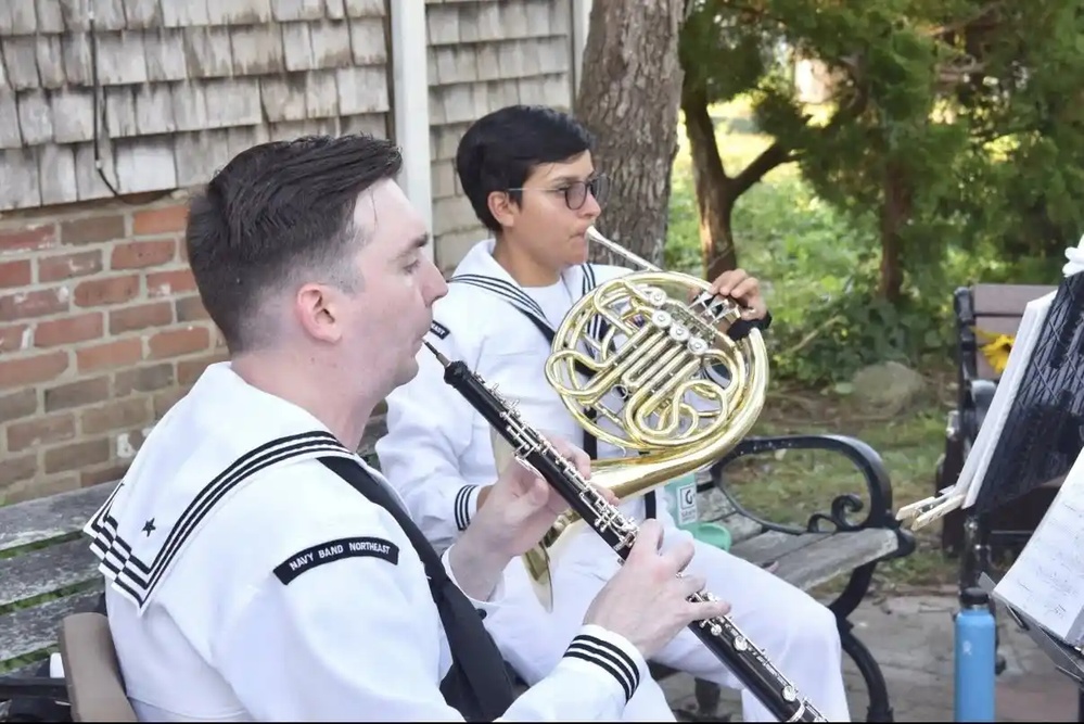 Navy Band Northeast at the 2025 HarborFire Festival