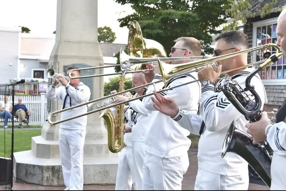Navy Band Northeast at the 2025 HarborFire Festival
