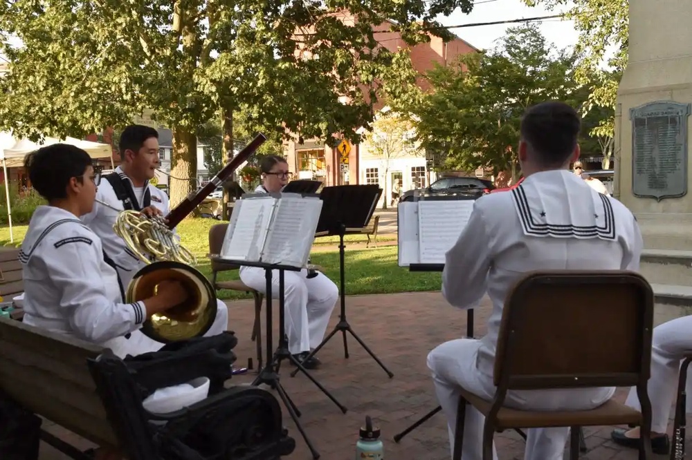 Navy Band Northeast at the 2025 HarborFire Festival