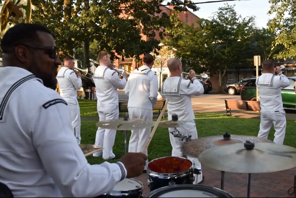 Navy Band Northeast at the 2025 HarborFire Festival