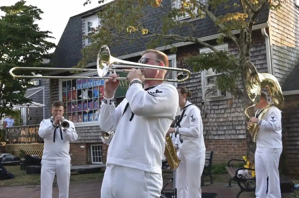 Navy Band Northeast at the 2025 HarborFire Festival